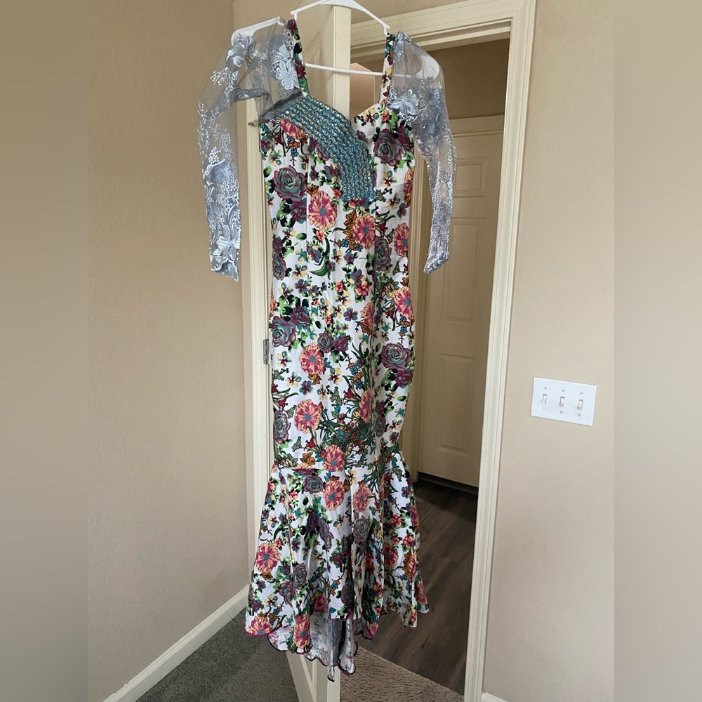 Fish tail African dress